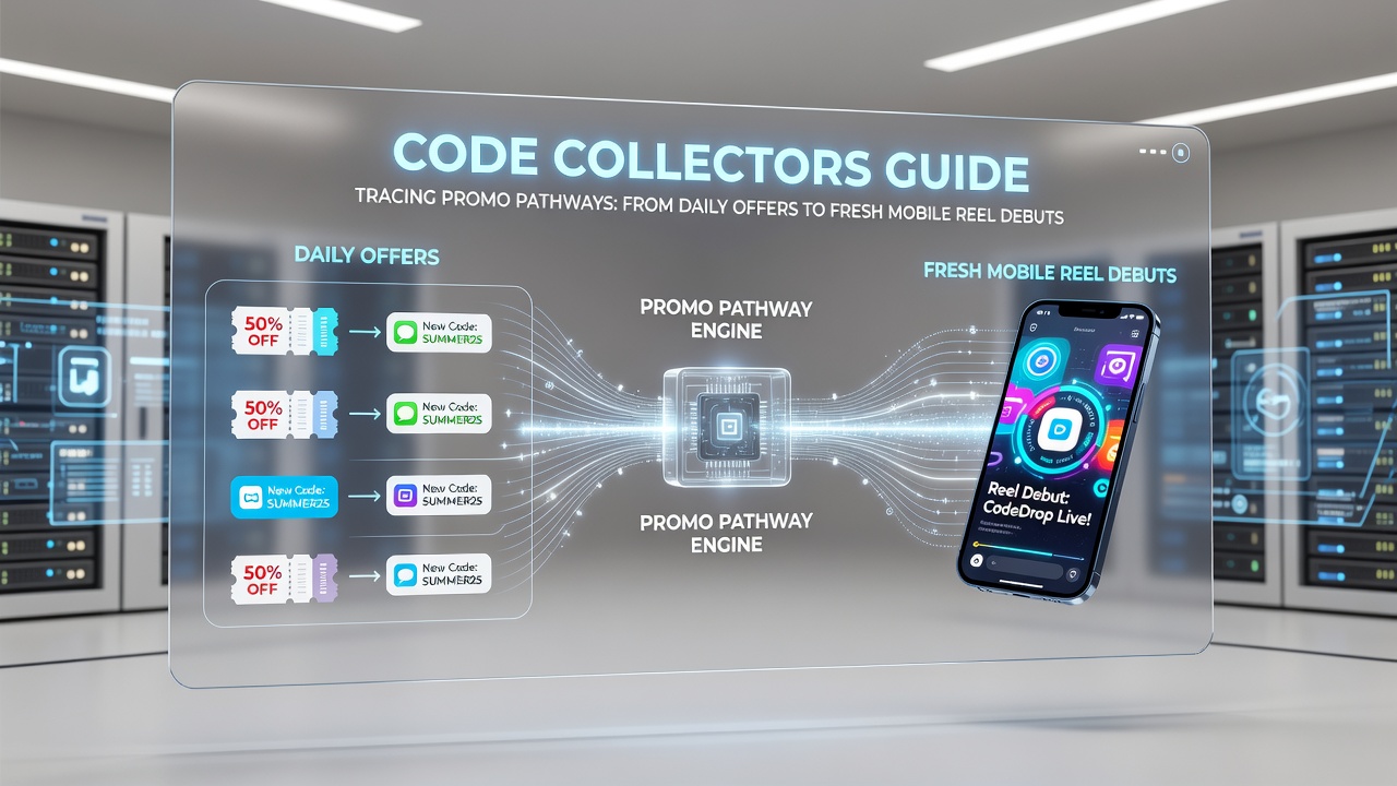 Illustration of code redemption flow connecting daily bonuses with fresh slot game launches