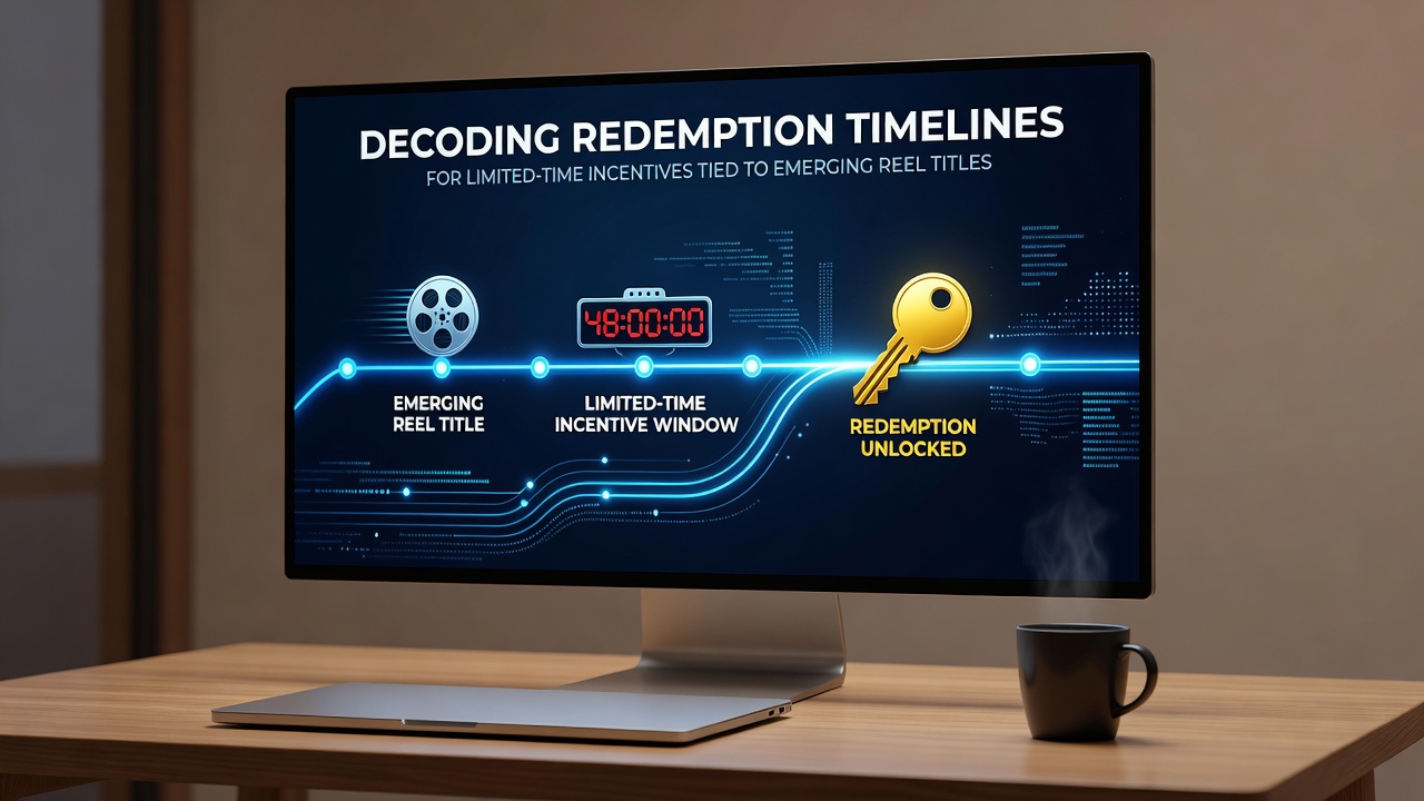 Visual breakdown of redemption timelines for limited-time slot incentives
