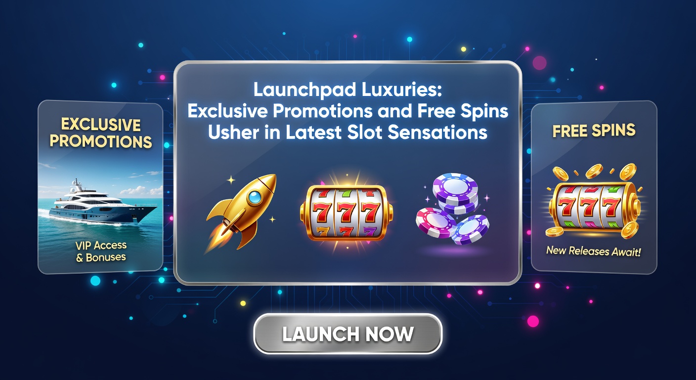 Vibrant slot machine reels spinning with luxury-themed symbols and promotional banners highlighting free spins offers