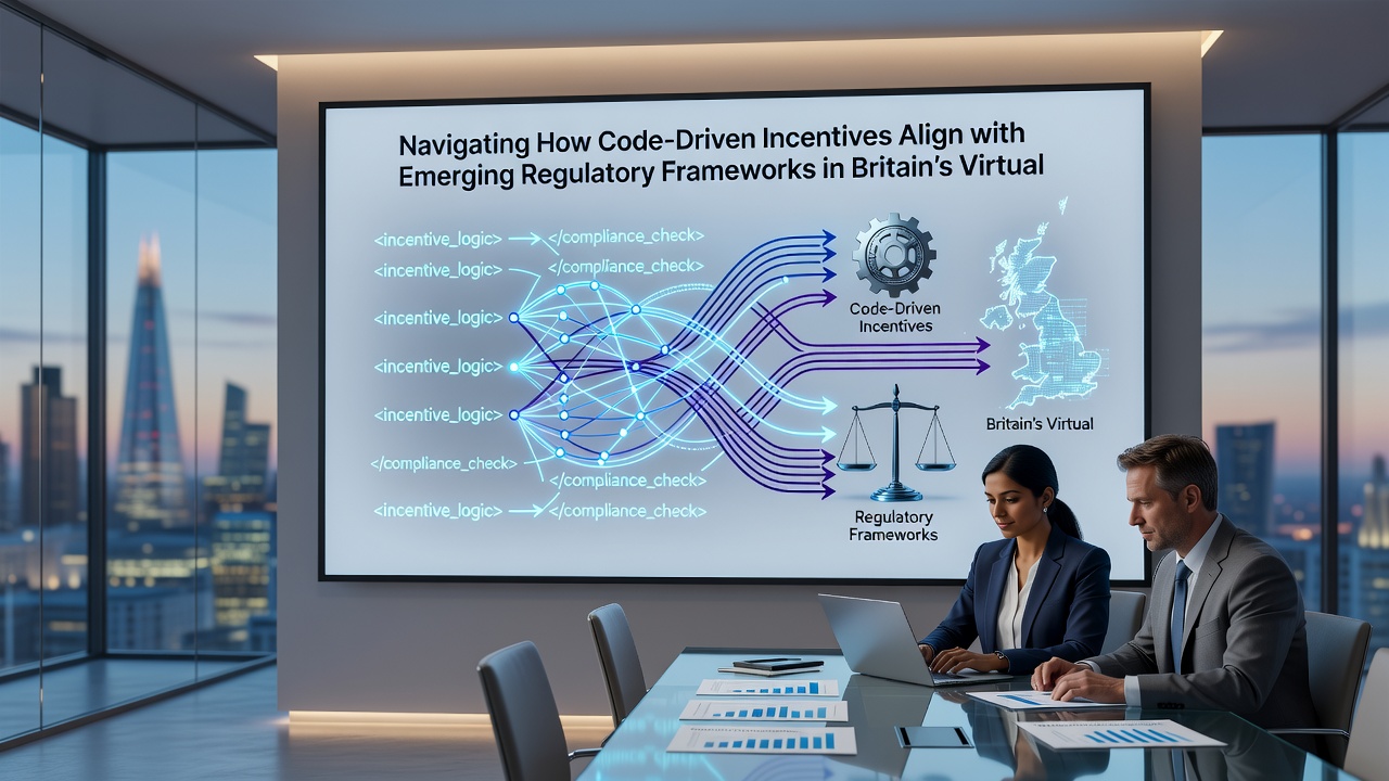 Regulatory compliance dashboard displaying code incentive tracking metrics for virtual gaming operators