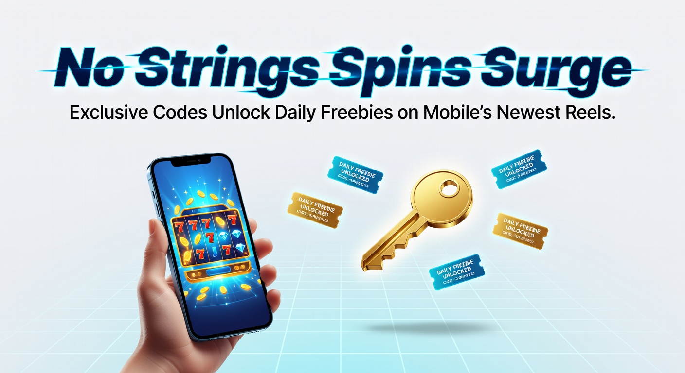 Vibrant mobile screen showing colorful slot reels spinning with exclusive code overlay and free spin notifications popping up