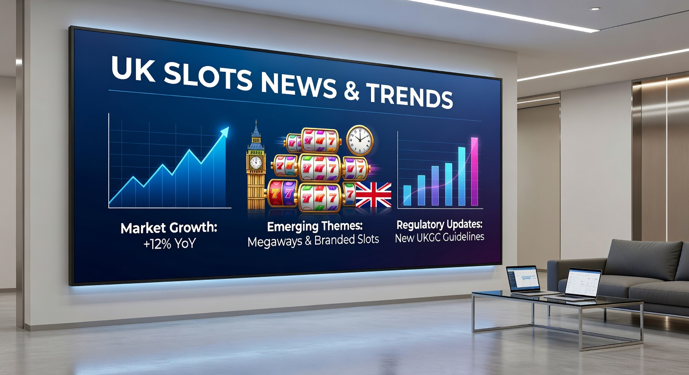 A row of modern slot machines in a bustling UK casino, highlighting the land-based gambling environment facing new regulatory changes