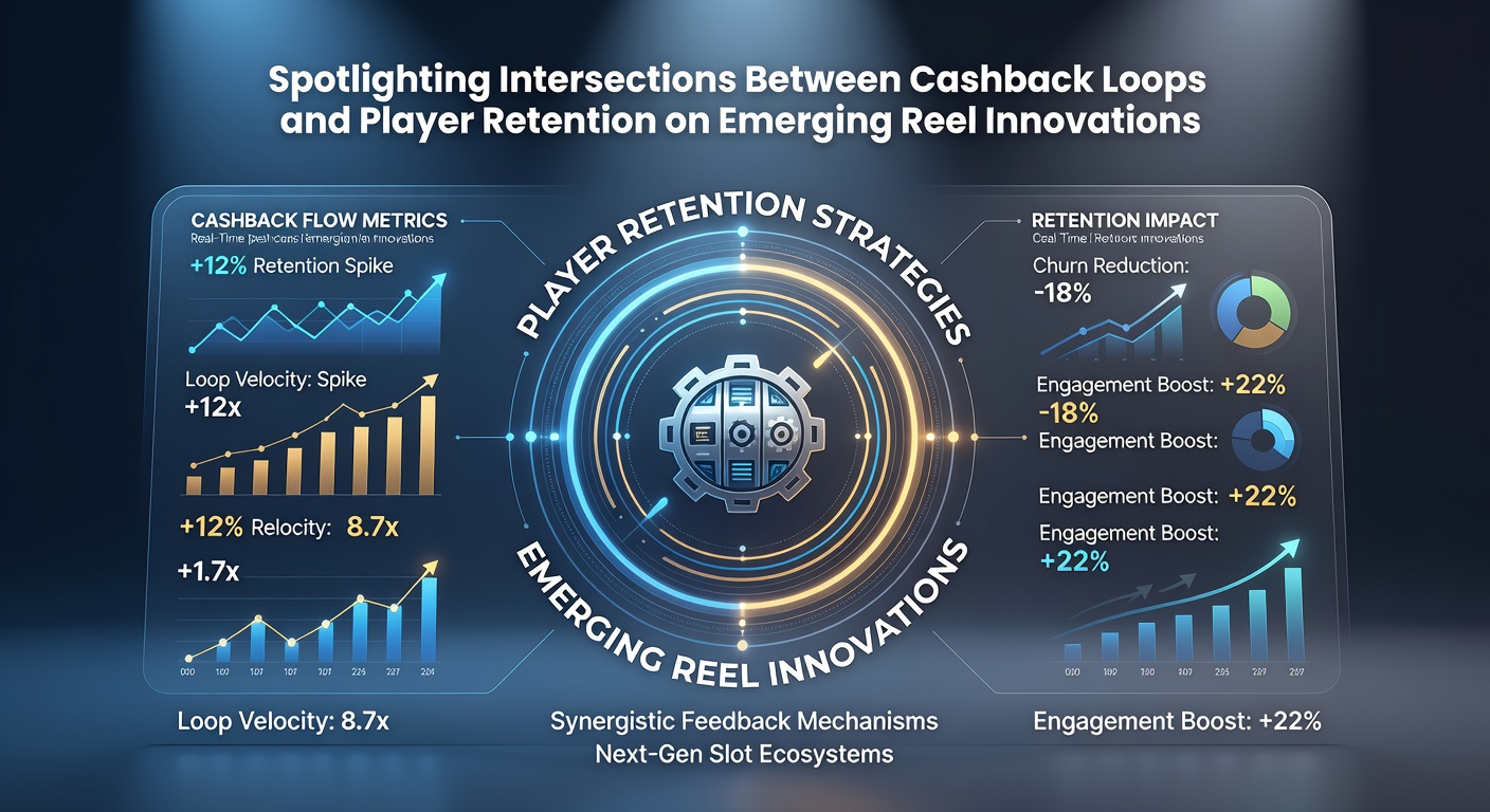 Illustration of player retention trends linked to cashback applications on innovative reel-based games
